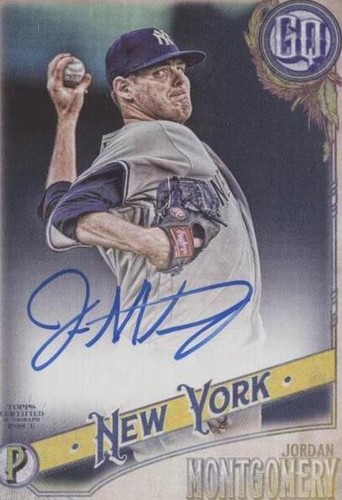 2018 Topps Gypsy Queen - Jordan Montgomery #GQA-JM