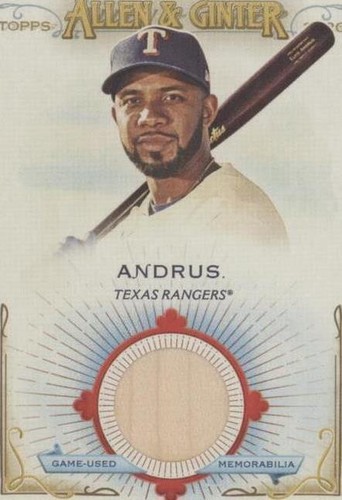2020 Topps Allen & Ginter's - Elvis Andrus #FSRB-EA