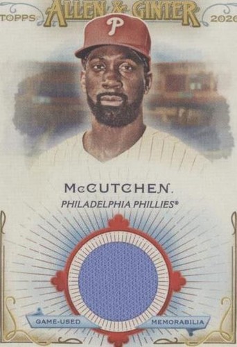 2020 Topps Allen & Ginter's - Andrew McCutchen #FSRB-AM