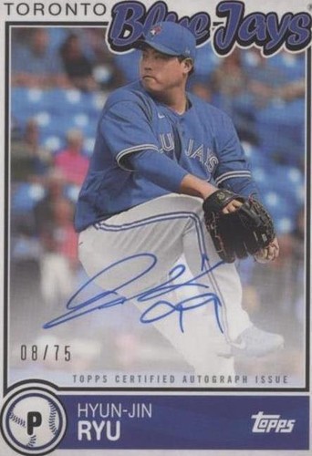 2020 Topps Brooklyn Collection - Hyun-jin Ryu #BKA-HR