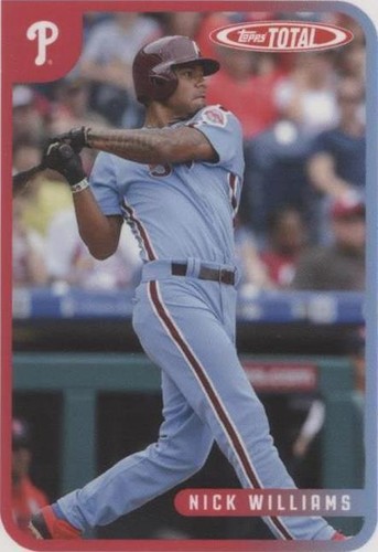 2020 Topps Total - Nick Williams #354