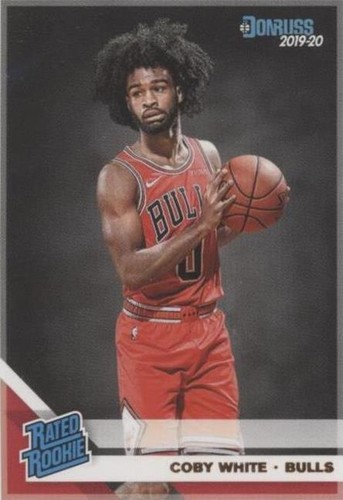 2019-20 Donruss Optic Hyper Pink Coby White Rookie Chicago Bulls