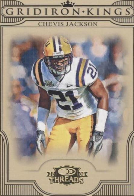 2008 Donruss Threads Chevis Jackson #CGK-6
