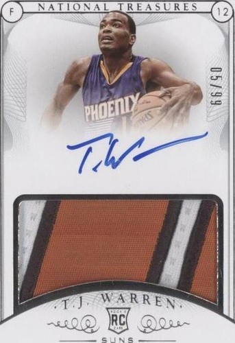 2014-15 Panini National Treasures - T.J. Warren #113