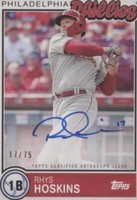 2020 Topps Brooklyn Collection - Rhys Hoskins #BKA-RHO