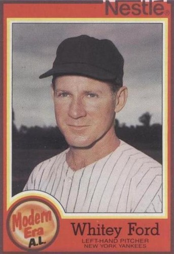 1987 Topps Nestlé All-Time Dream Team - Whitey Ford #21