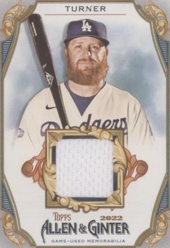 2022 Topps Allen & Ginter - Justin Turner #AGRB-JT
