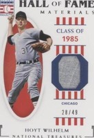 2021 Panini National Treasures - Hoyt Wilhelm #HOF-HW