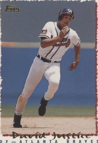 1995 Topps - David Justice #620