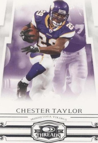 2007 Donruss Threads Chester Taylor #99