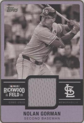 2025 Topps Series 1 - Nolan Gorman #RWR-NG