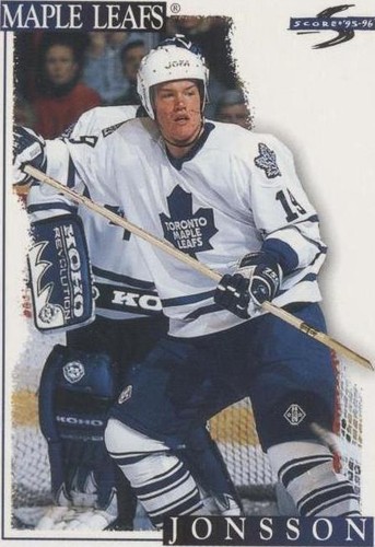 1995-96 Score - Kenny Jonsson #30