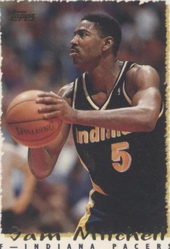 1994-95 Topps - Sam Mitchell #377
