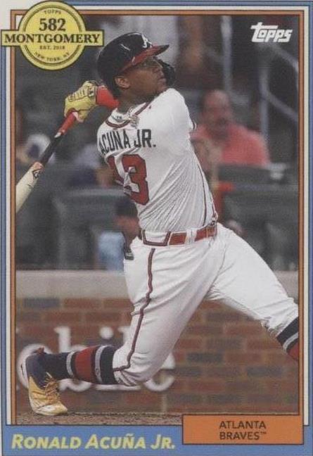 2022 Topps 582 Montgomery Club Set 2 - Ronald Acuña Jr. #7
