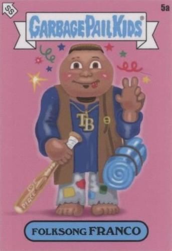 2022 Topps MLB x Garbage Pail Kids: Series 1 Keith Shore - Wander Franco #5A
