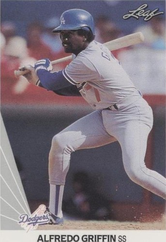 1990 Leaf - Alfredo Griffin #95