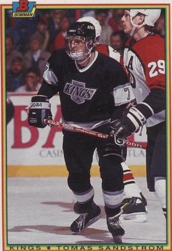 1990-91 Bowman - Tomas Sandstrom #141