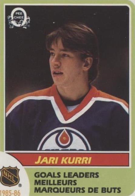 1986-87 O-Pee-Chee - Jari Kurri #258