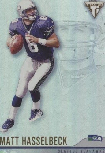2001 Pacific Private Stock Titanium Matt Hasselbeck #126
