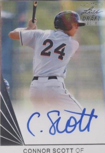 2018 Leaf Ultimate Draft - Connor Scott #BA-CS1