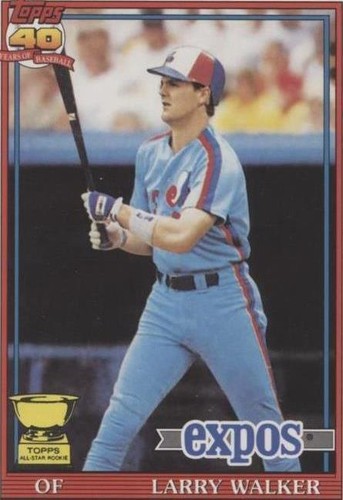 1991 O-Pee-Chee - Larry Walker #339