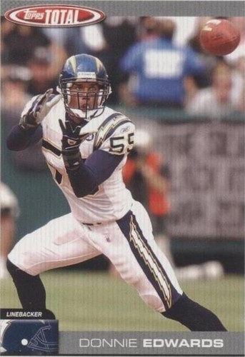 2004 Topps Total Donnie Edwards #184