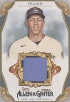 2022 Topps Allen & Ginter - Christian Yelich #AGRB-CY