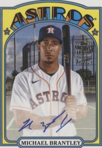2022 Topps Archives - Michael Brantley #72FF-MB