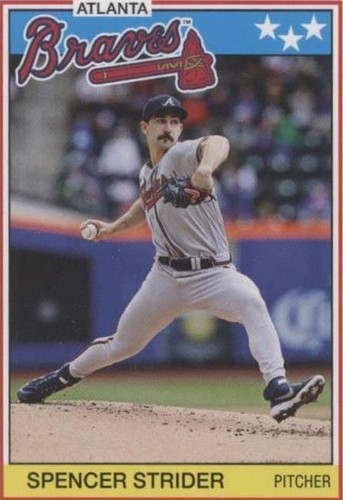 2023 Topps Throwback Thursday #TBT - Spencer Strider #66