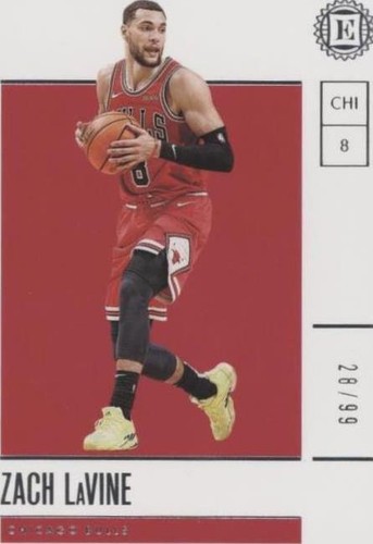 2019-20 Panini Encased - Zach LaVine #37