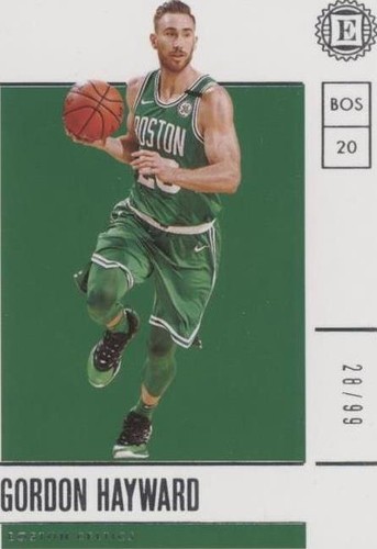 2019-20 Panini Encased - Gordon Hayward #88