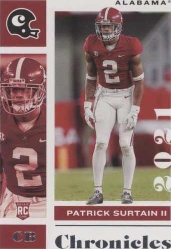 2021 Panini Chronicles Draft Picks Patrick Surtain II #19