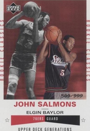2002-03 Upper Deck Generations - Elgin Baylor/John Salmons #218