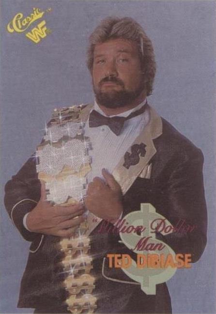 1990 Classic WWF - Ted DiBiase #8
