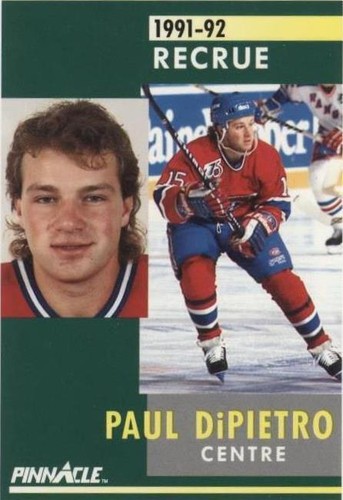 1991-92 Pinnacle French - Paul Dipietro #350