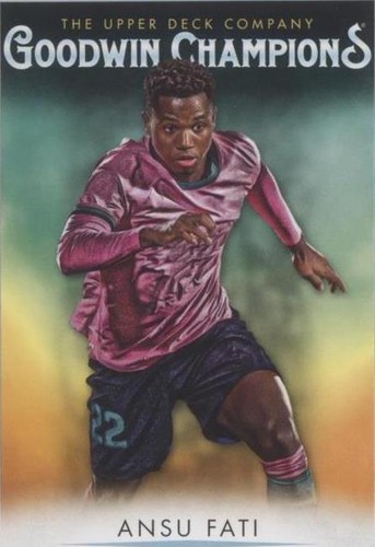 2021 UPPER DECK GOODWIN CHAMPIONS ANSU FATI SOCCER #59 | eBay 2021 UPPER DECK GOODWIN CHAMPIONS ANSU FATI SOCCER #59 | eBay