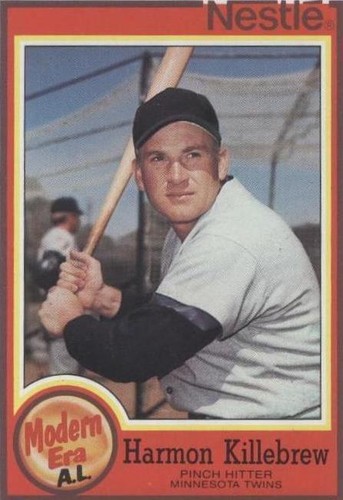 1987 Topps Nestlé All-Time Dream Team - Harmon Killebrew #22