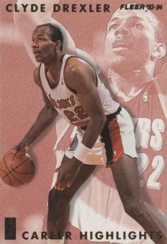 1993-94 Fleer - Clyde Drexler #13
