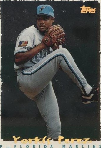1995 Topps - Yorkis Perez #371