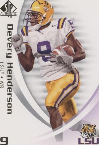 2010 SP Authentic Devery Henderson #29