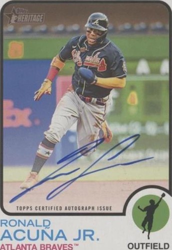 その他 TOPPS MUSEUM COLLECTION Acuna Jr. auto 2022 Topps Museum Collection - Archival Autographs Ronald