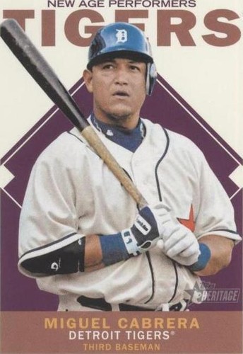2013 Topps Heritage - Miguel Cabrera #NAP-MC
