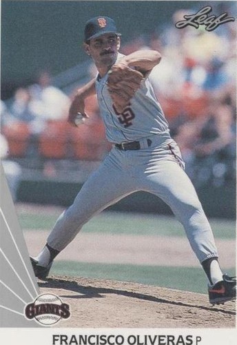 1990 Leaf - Francisco Oliveras #515