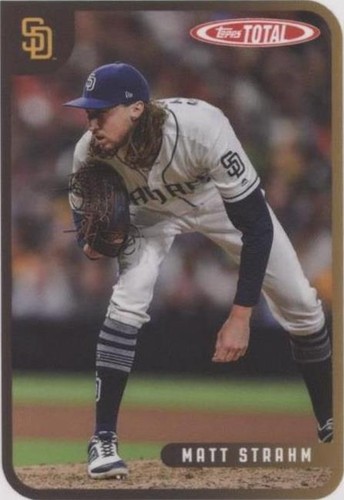 2020 Topps Total - Matt Strahm #680