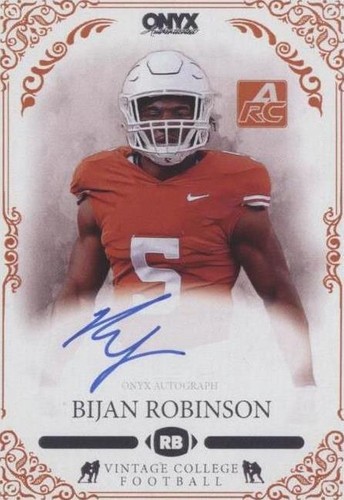 2022 Onyx Vintage College Bijan Robinson #CABR