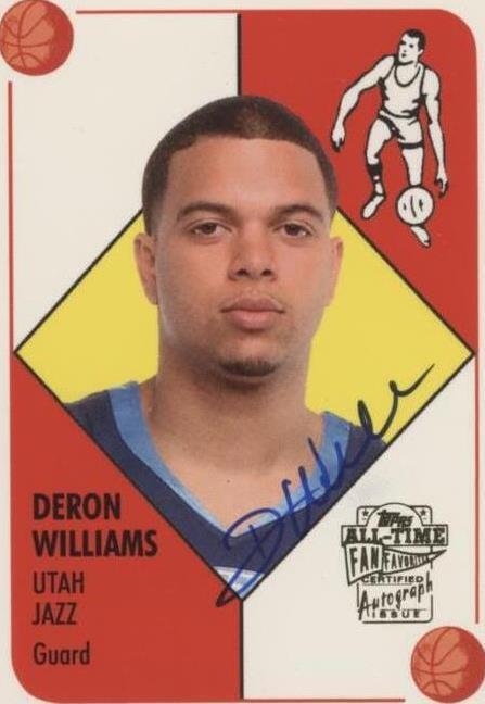 2005-06 Topps 1952 Стиль - Deron Williams #FFA-DWI