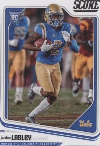 2018 Score Jordan Lasley #395