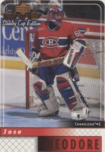 1999-00 Upper Deck MVP Stanley Cup Edition - Jose Theodore #93