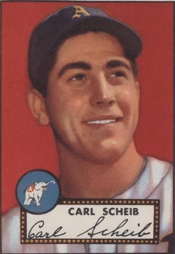 1983 Topps 1952 Reprint Series - Carl Scheib #116