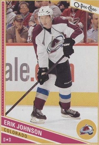 2013-14 O-Pee-Chee - Erik Johnson #216